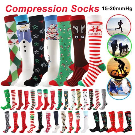 1 Pair Pressure Compression Socks Leg Support Stretch Compression Socks