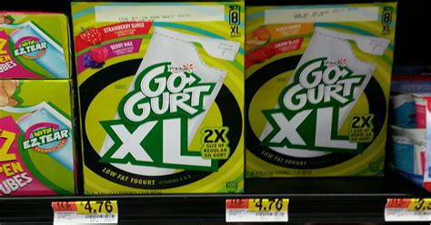 1 Yoplait Go Gurt Xl Coupon Walmart Deal Familysavings