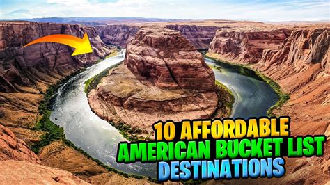 10 Affordable American Bucket List Destinations Smart Travel Youtube