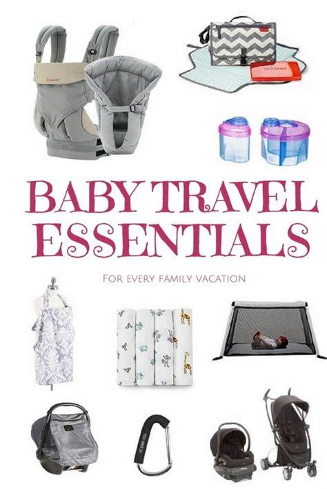 10 Baby Travel Essentials For Every Journey Baby Packing Checklist Our Globetrotters