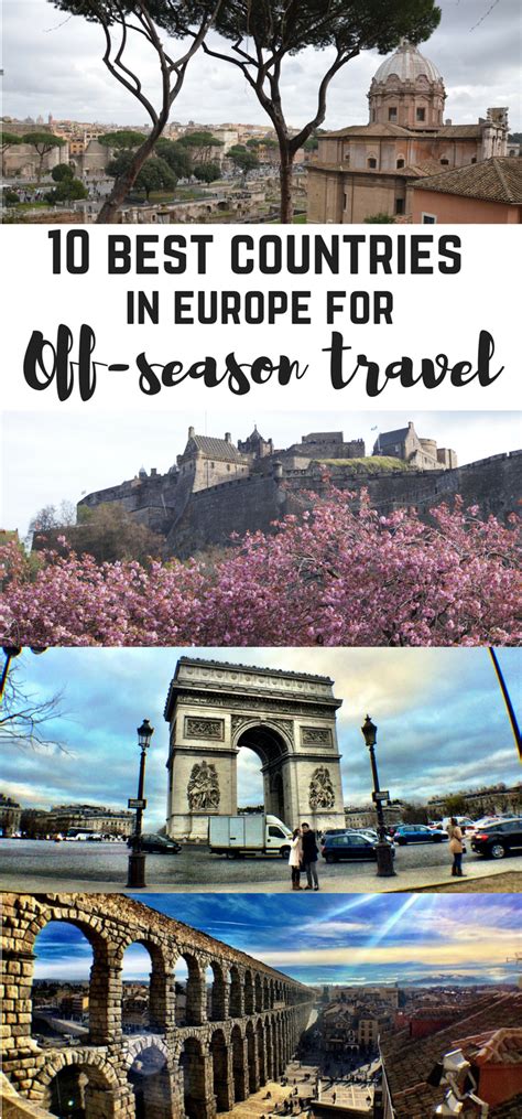 10 Best Destinations In Europe For Off Season Travel Best Countries