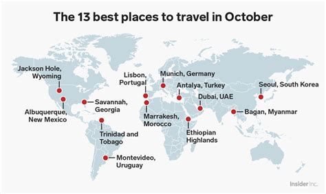 10 Best Places To Visit In October 2018 Where To Travel In October