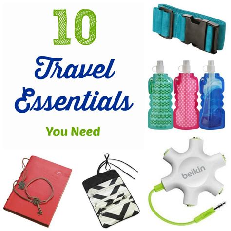 10 Best Travel Essentials You Need For Any Trip Travel Essentials