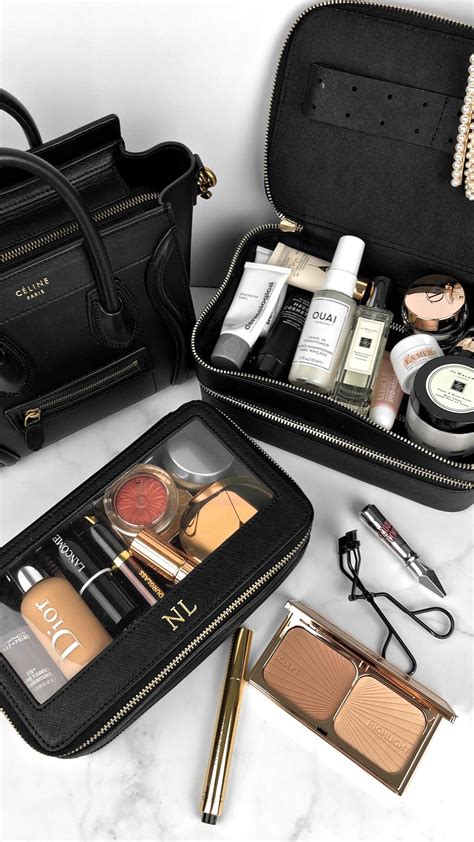 10 Best Travel Makeup Bags From Luxe With Love Elementos Esenciales