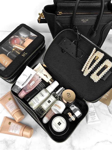 10 Best Travel Makeup Bags From Luxe With Love Maleta De Maquiagem