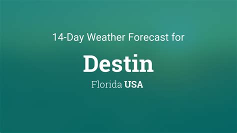 10 Day Destin Forecast Travel Guides Tips