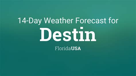 Destin Florida 10 Day Forecast