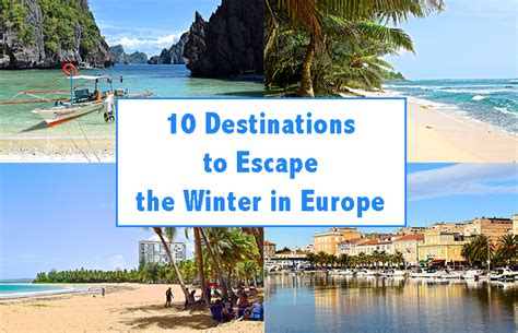 10 Destinations To Escape The Winter In Europe Myhammocktime Com