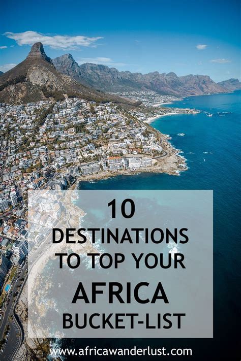 10 Destinations To Top Your Africa Bucket List