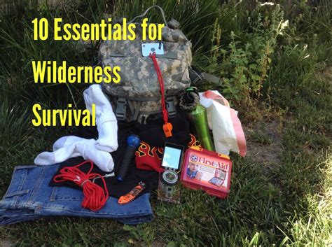 10 Essentials For Wilderness Survival 11 Steps With Pictures