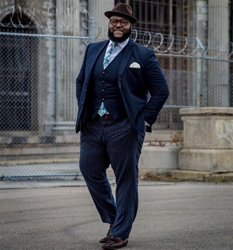 10 Fashion Tips For Plus Size Men To Wear In Office Pouted Outfits For Big Men Plus Size