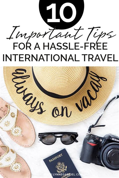 10 Important Tips For A Hassle Free International Travel Whatever Is