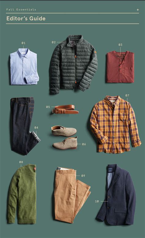 10 Men Amp 39 S Fall Style Essentials Especially Love The Red Button Down T Shirt Orange Plaid And