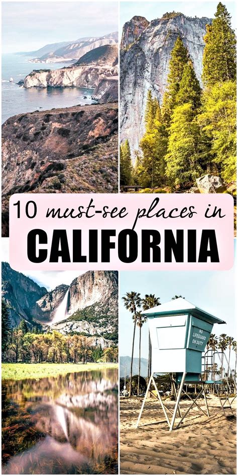 10 Must See Places In California Whisperwanderlust Com Places In