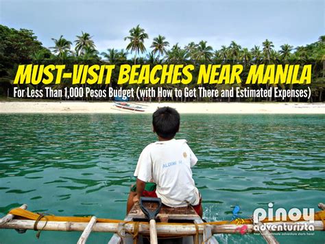 10 Nice Beaches Near Manila For Less Than 1 000 Pesos Budget With How