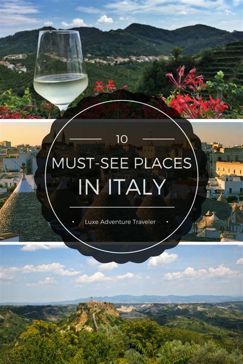 10 Places In Italy Totally Worth Seeing Luxe Adventure Traveler