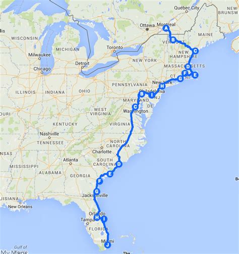 10 Stunning East Coast Road Trip Ideas 2024