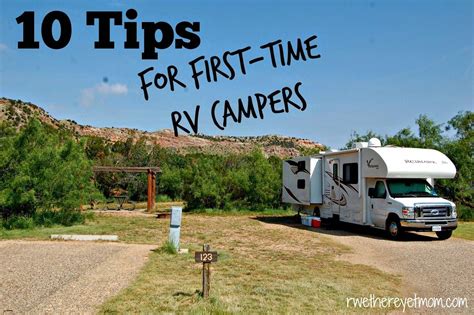 10 Tips For First Time Rv Campers R We There Yet Mom Camping For