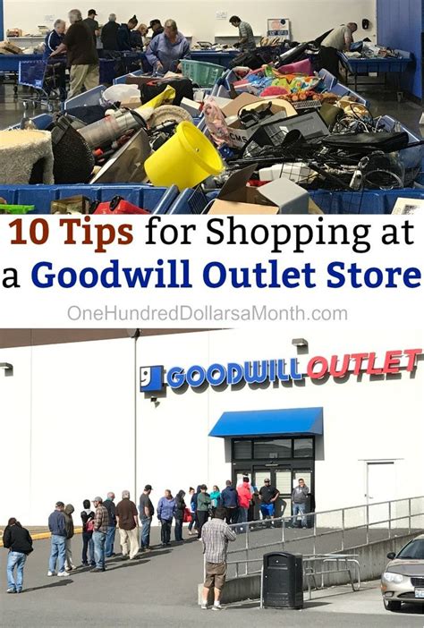 10 Tips For Shopping At A Goodwill Outlet Store One Hundred Dollars A