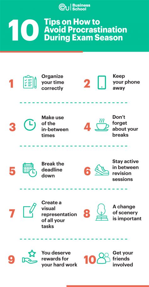 10 Tips On How To Avoid Procrastination During Exam Season Blog Eu