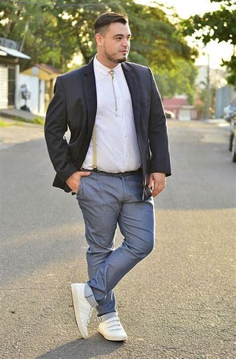 10 Top Fashion Tips From Stylish Plus Size Guys Mens Plus Size Fashion Big Men Fashion Plus