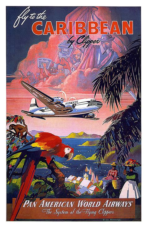 10 Vintage Travel Posters Free Vintage Airline Posters Vintage