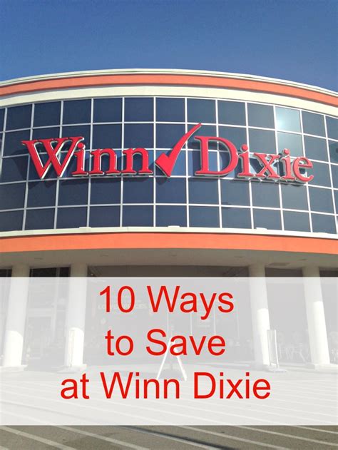 10 Ways To Save On Groceries At Winn Dixie Healthy By Heather Brown