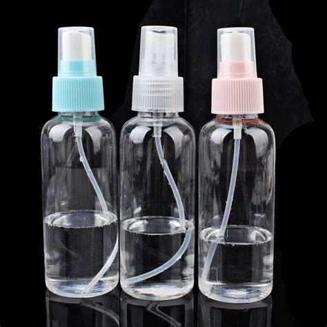 100Ml Empty Spray Bottle Perfume Toilet Water Makeup Containers Plastic