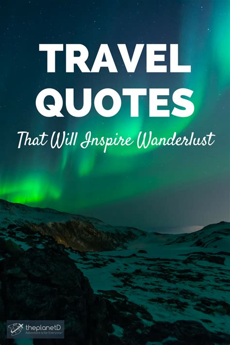 101 Best Travel Quotes In The World In Photos The Planet D