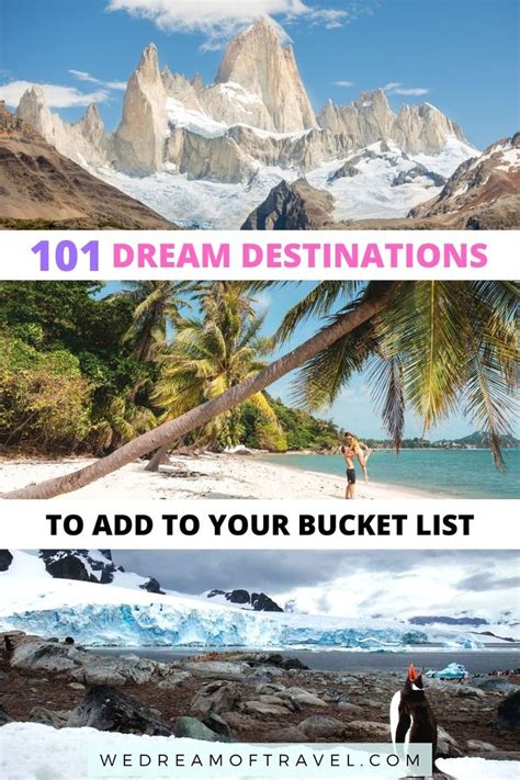 101 Dream Destinations To Add To Your Travel Bucket List In 2021 Travel Blog Travel