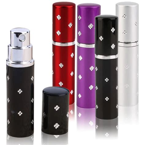 10Ml Atomizer Perfume Spray Bottle For Travel Empty Aluminum