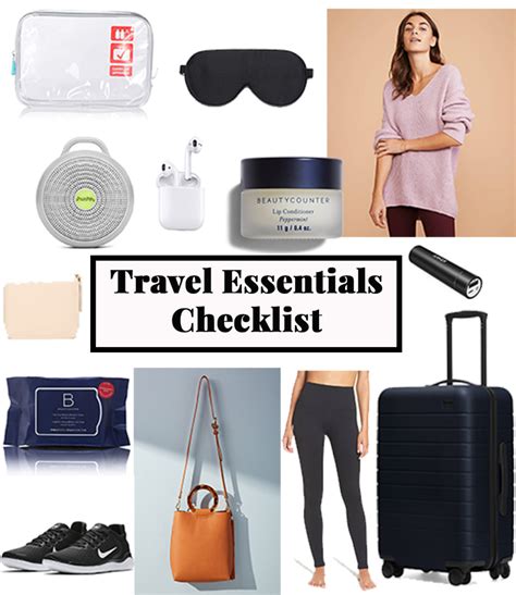 11 Travel Essentials For A Long Holiday Travel Essentials For Women