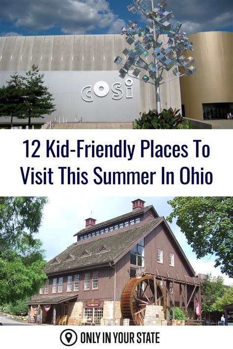 12 Kid Friendly Places In Ohio That Are Perfect For A Family Outing Ohio Vacations Day Trips