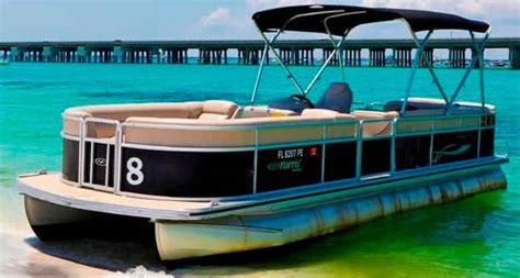 12 Person Pontoon Rental On The Destin Harbor Tripshock