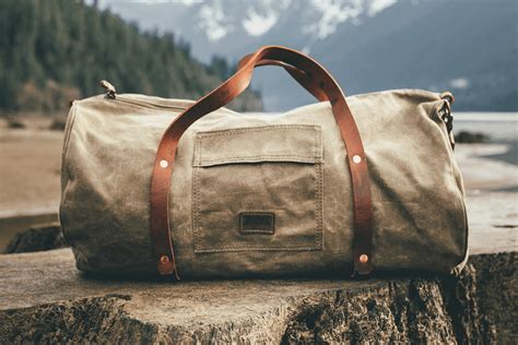 12 Timeless Waxed Canvas Duffle Bags Options For Travel Territory Supply