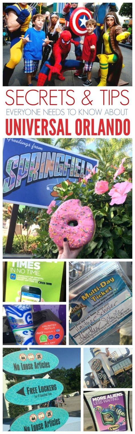 12 Universal Orlando Secrets Tips Everyone Needs To Know Universal