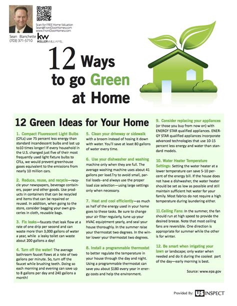 12 Ways To Go Green At Home