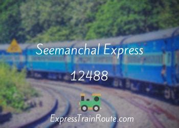 12488 Seemanchal Exp Train Route