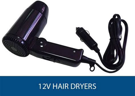 12V Hair Dryer For Use In Carvans And Motorhomes Caravan Helper