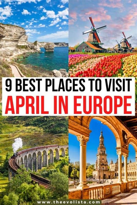 13 Best Places To Visit In Europe In April 2024