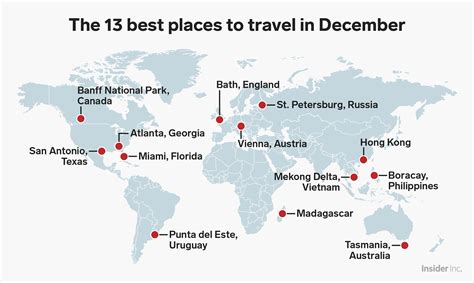 13 Places To Visit In December For Every Type Of Traveler Cool Places