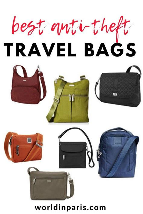 15 Best Anti Theft Travel Bags For Women To Wear On Vacation