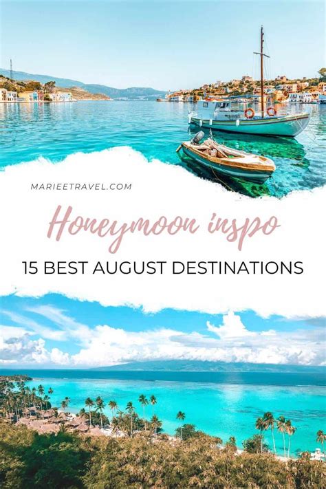 15 Best August Honeymoon Destinations