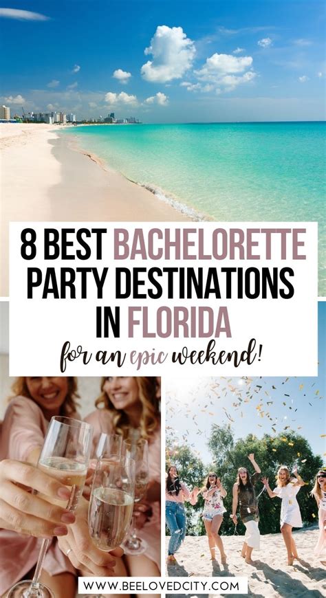 15 Best Bachelorette Party Destinations In Florida Beeloved City Bachelorette Party