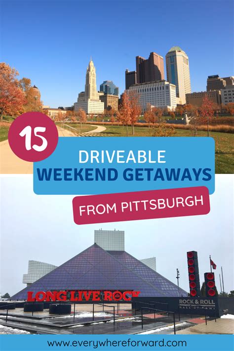 15 Driveable Weekend Getaways From Pittsburgh For Anytime Of The Year