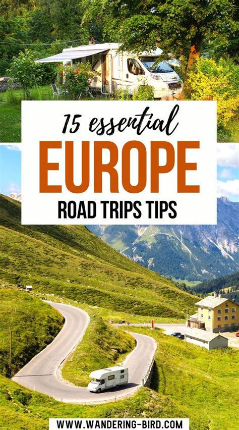 15 Essential Europe Road Trip Tips You Need To Know Europe Road Trip