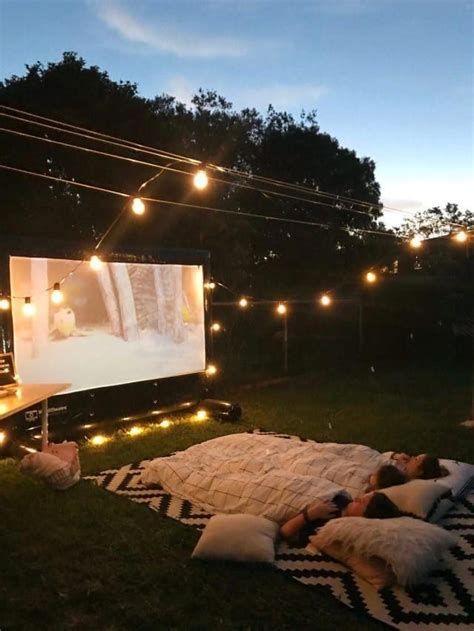 15 Fun Backyard Movie Theater Ideas To Hang Back Relax In 2020