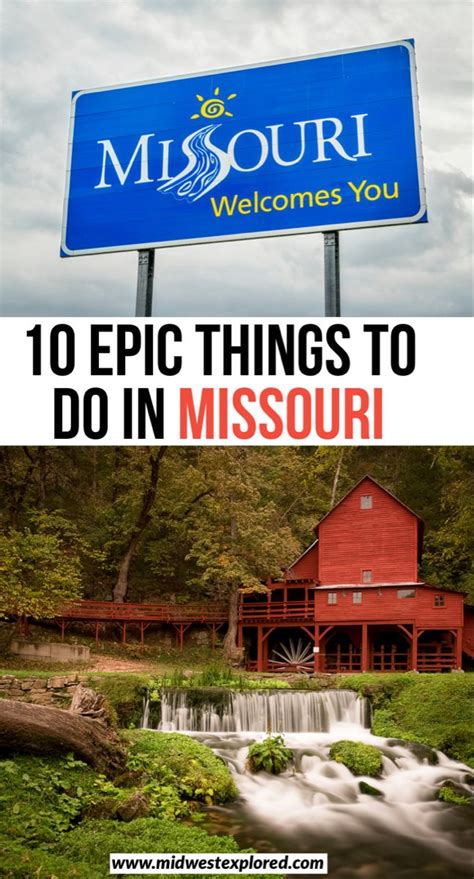 15 Fun Missouri Road Trips For Your Bucket List Midwest Explored Branson Missouri Vacation