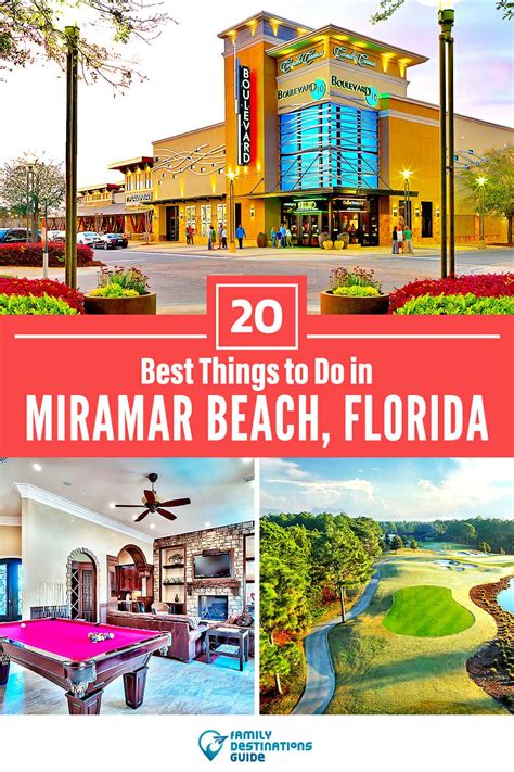 15 Great Things To Do In Miramar Beach Near Destin Florida