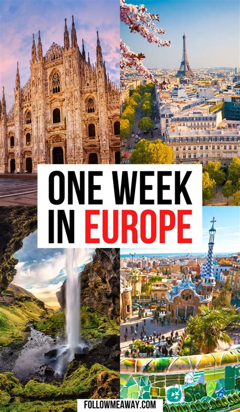 15 One Week European Itineraries For Every Type Of Traveler In 2023